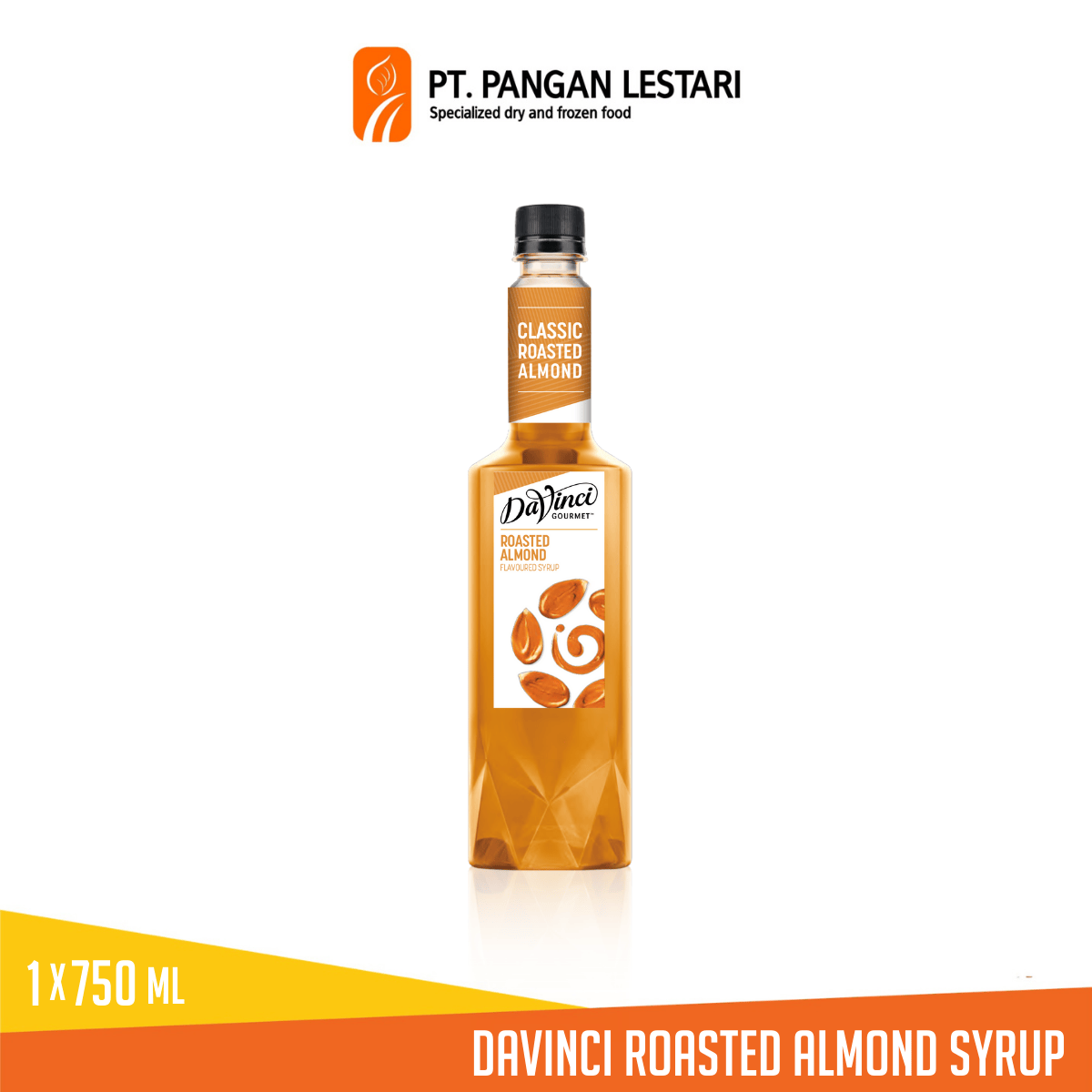 DaVinci Roasted Almond Syrup - Pangan Lestari